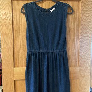 Ann Taylor Loft dress size 4 Navy Blue